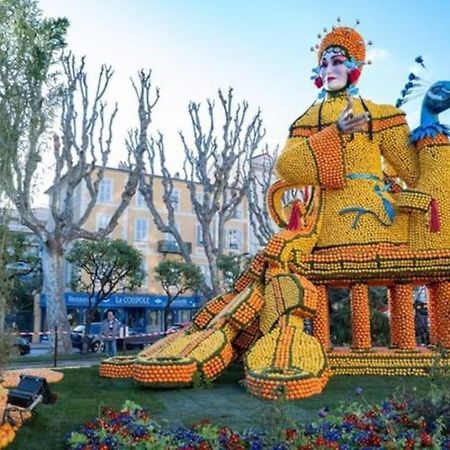 Cosy Studio Pres Des Palaces Mentonnais Ngoại thất bức ảnh